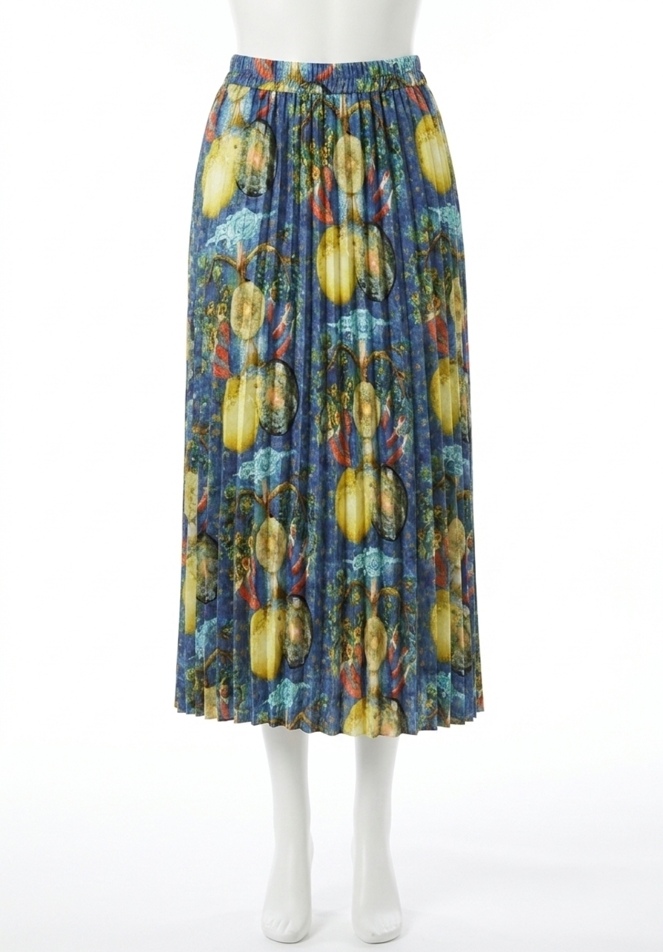 NEW SCOTCH & SODA pleated print skirt in celestial